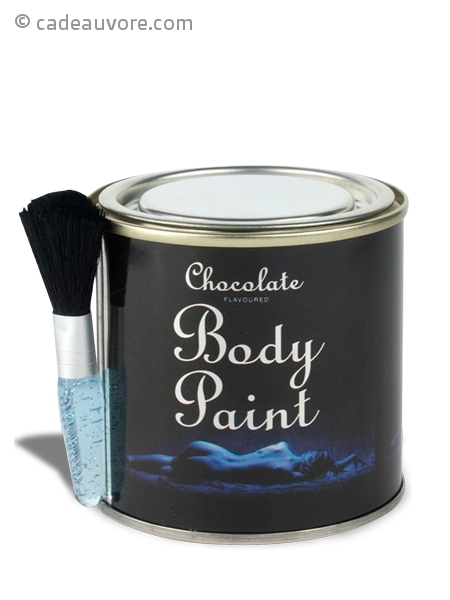 Peinture corporelle comestible - Chocolat